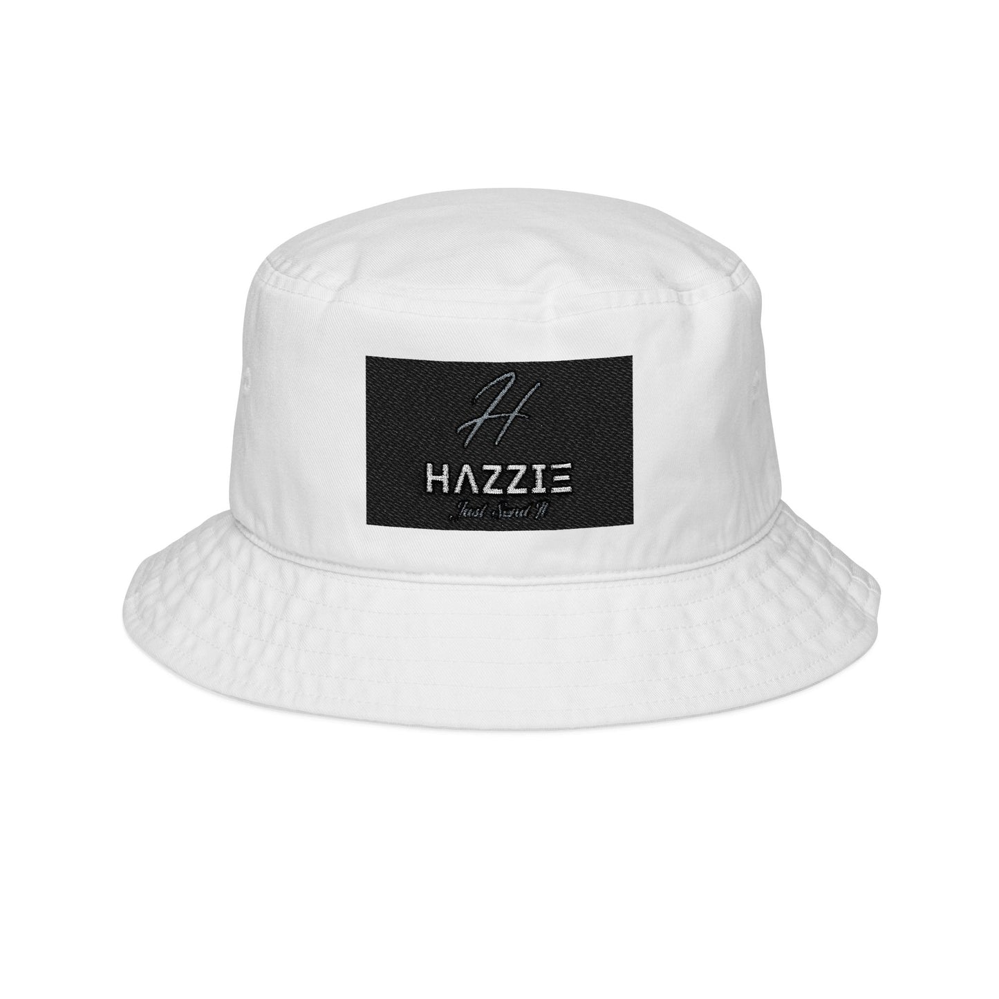 HAZZIE Bucket Hat - Embroidered 'HAZZIE' Logo Bucket Hat