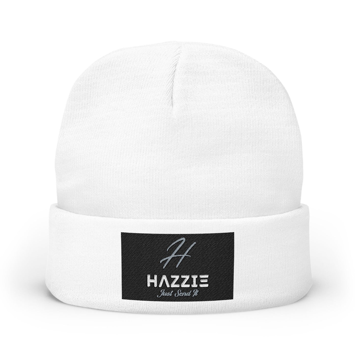 HAZZIE Beanie - Embroidered HAZZIE Knit Beanie