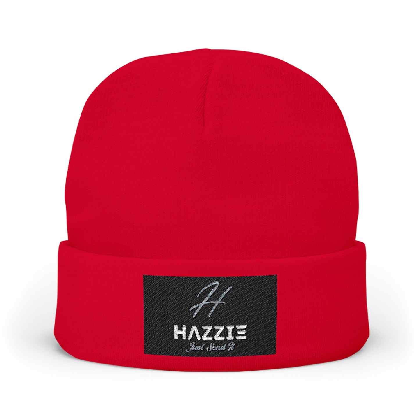 HAZZIE Beanie - Embroidered HAZZIE Knit Beanie