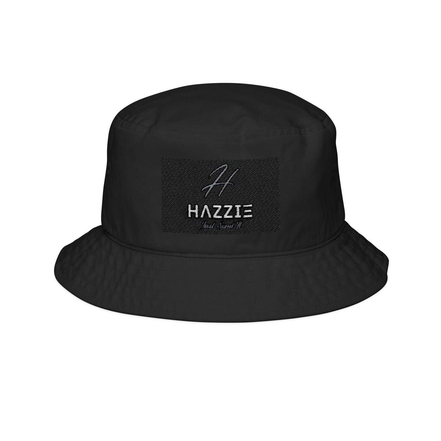 HAZZIE Bucket Hat - Embroidered 'HAZZIE' Logo Bucket Hat