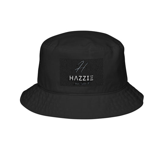 HAZZIE Bucket Hat - Embroidered 'HAZZIE' Logo Bucket Hat