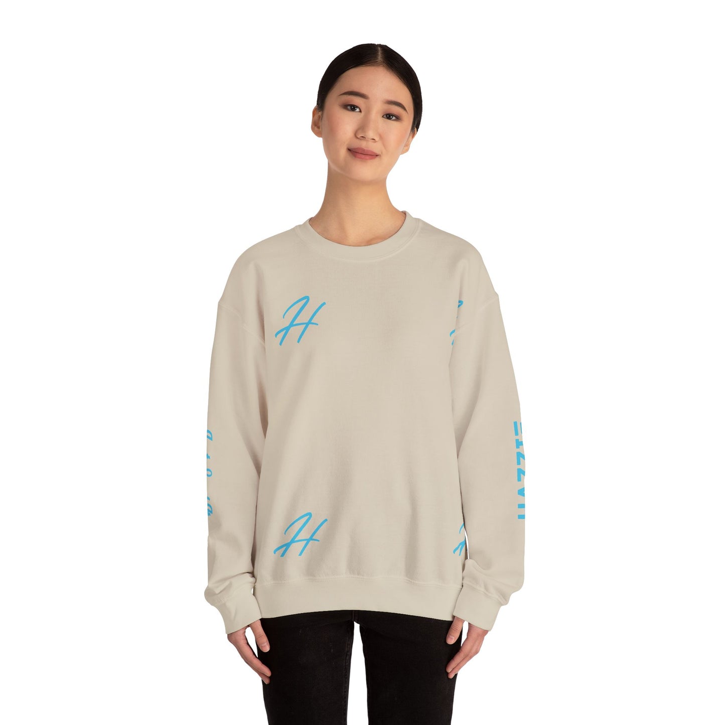 Hazzie "Just Send It" Branded Crewneck Sweatshirt