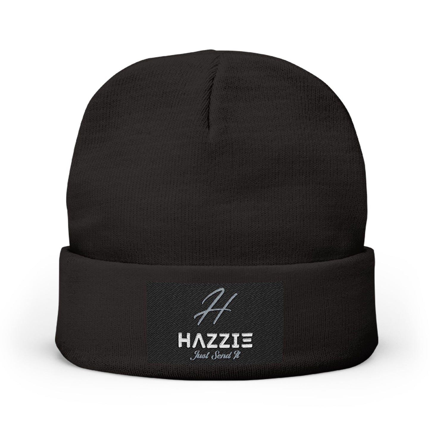 HAZZIE Beanie - Embroidered HAZZIE Knit Beanie