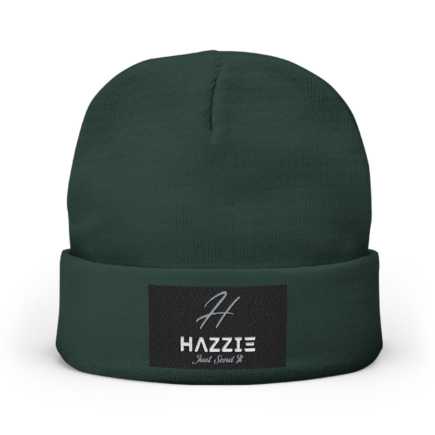 HAZZIE Beanie - Embroidered HAZZIE Knit Beanie