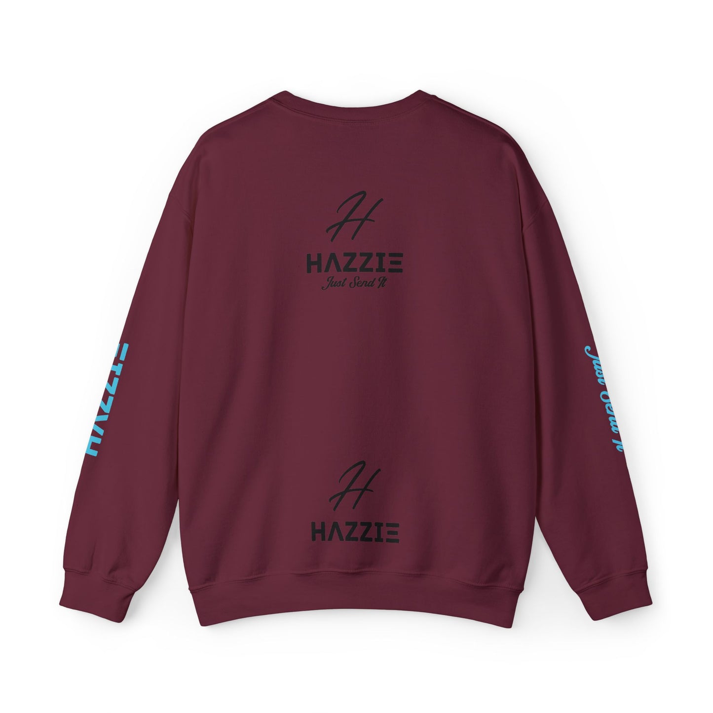 Hazzie "Just Send It" Branded Crewneck Sweatshirt